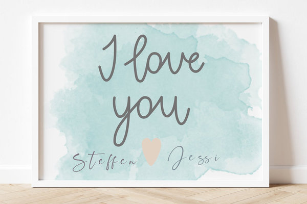 I love you Poster