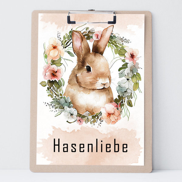 Ostern Hasenliebe Poster